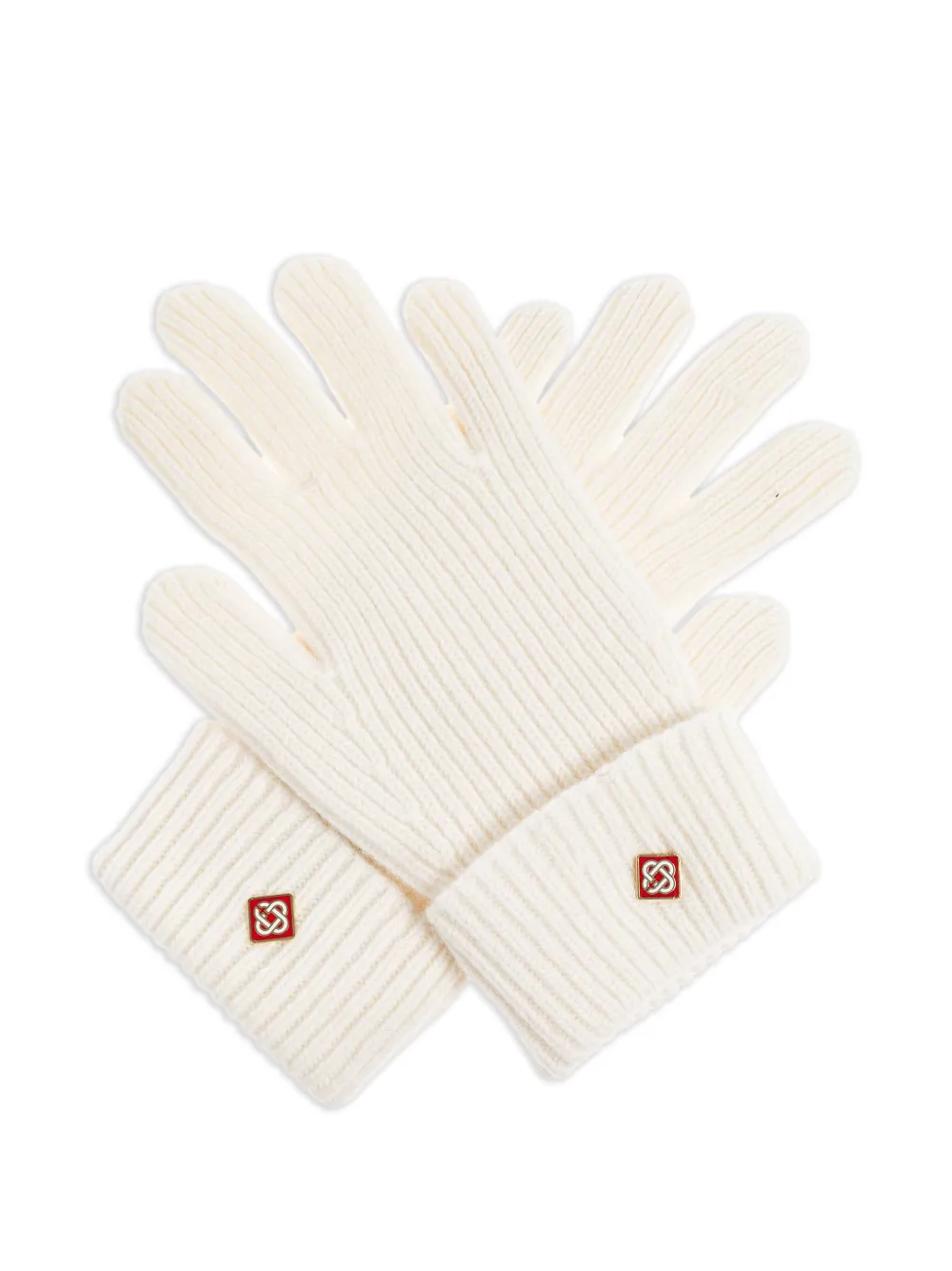 Перчатки в рубчик с логотипом CASABLANCA, белый
Перчатки в рубчик с логотипом CASABLANCA, белый
