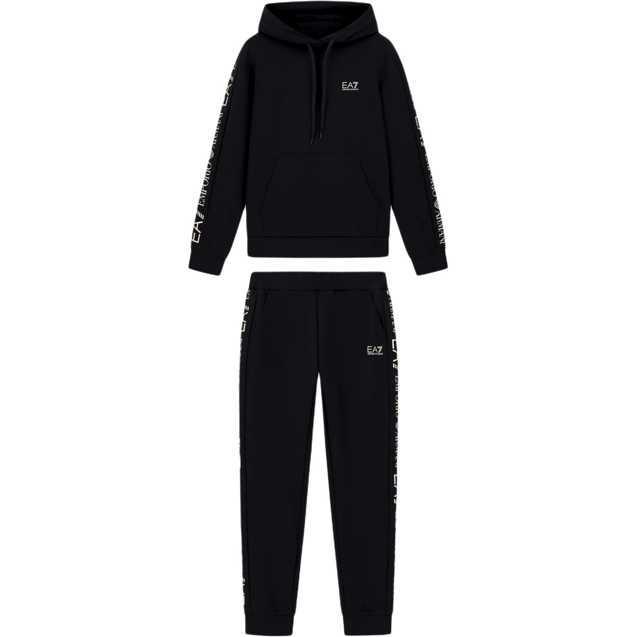EA7 повседневный костюм для женщин EMPORIO ARMANI, черный
EA7 повседневный костюм для женщин EMPORIO ARMANI, черный