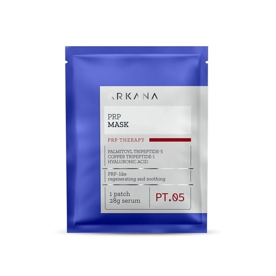 Маска с эффектом PRP, 28 г Arkana
Маска с эффектом PRP, 28 г Arkana