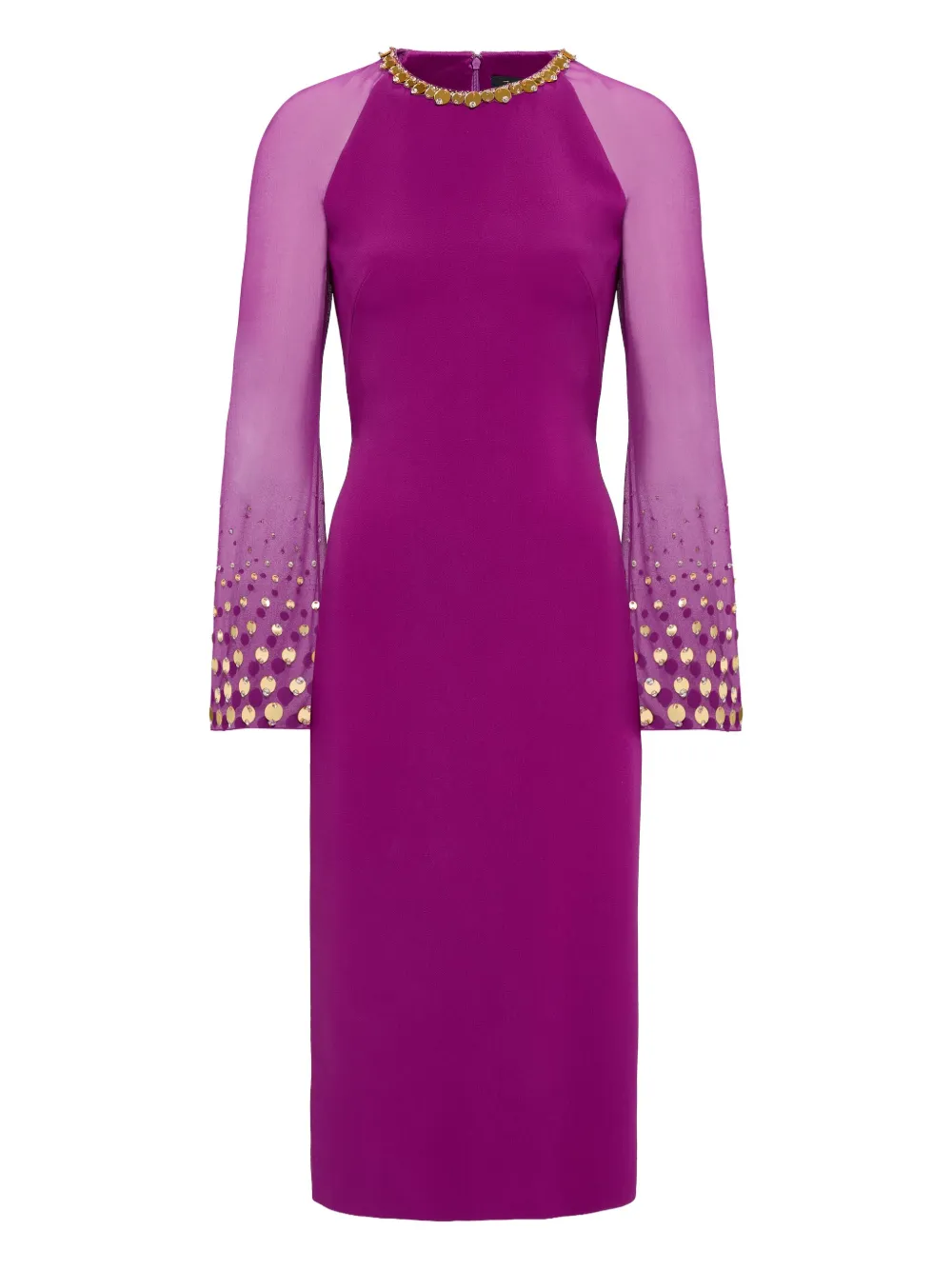 Платье миди Eurabia с сетчатыми рукавами Jenny Packham, фиолетовый
Платье миди Eurabia с сетчатыми рукавами Jenny Packham, фиолетовый