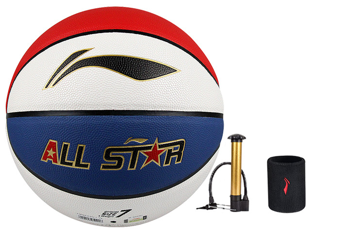 LINING Баскетбольный мяч CBA All Star PU красный белый синий размер 7 тренировочный
LINING Баскетбольный мяч CBA All Star PU красный белый синий размер 7 тренировочный