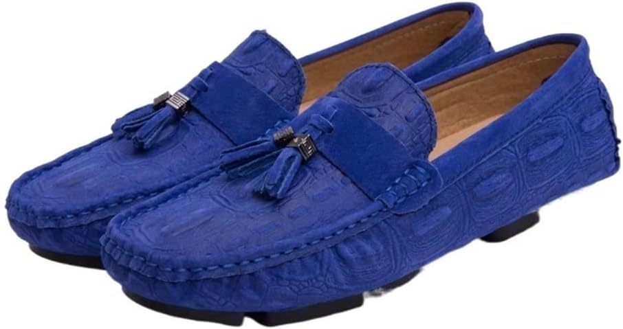Мокасины EVSER для мужчин с имитацией крокодиловой кожи, однотонные, с кисточками, кожаные, гибкая подошва на плоском каблуке, легкие, для улицы, без застежки (Цвет: синий, Размер: 8.5)
Мокасины EVSER для мужчин с имитацией крокодиловой кожи, однотонные, с кисточками, кожаные, гибкая подошва на плоском каблуке, легкие, для улицы, без застежки (Цвет: синий, Размер: 8.5)