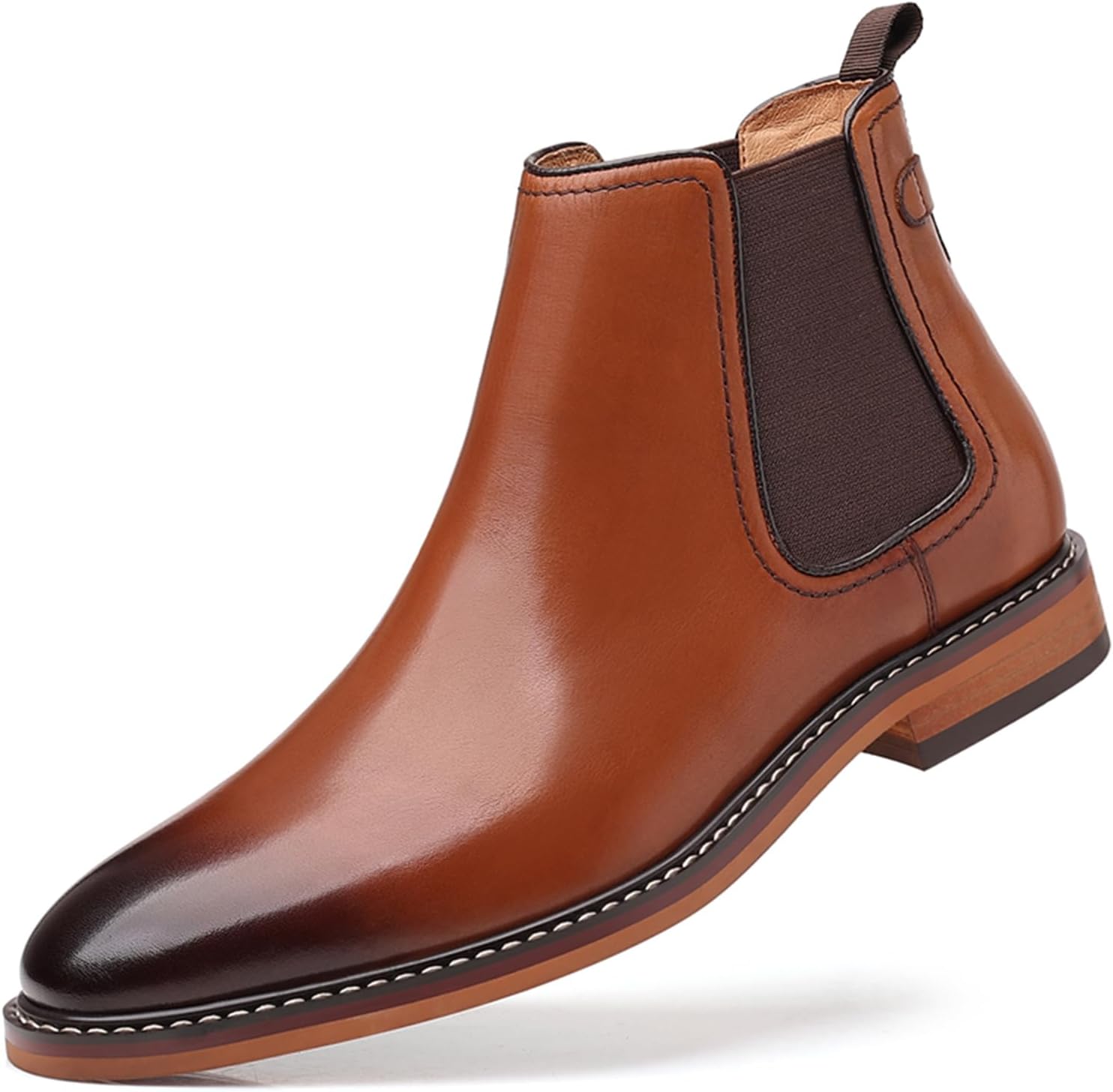 Мужские ботинки Chelsea Optigard из натуральной кожи, удобные с круглым носком, на резинке, ручной работы, для делового и повседневного ношения, коричневый
Мужские ботинки Chelsea Optigard из натуральной кожи, удобные с круглым носком, на резинке, ручной работы, для делового и повседневного ношения, коричневый