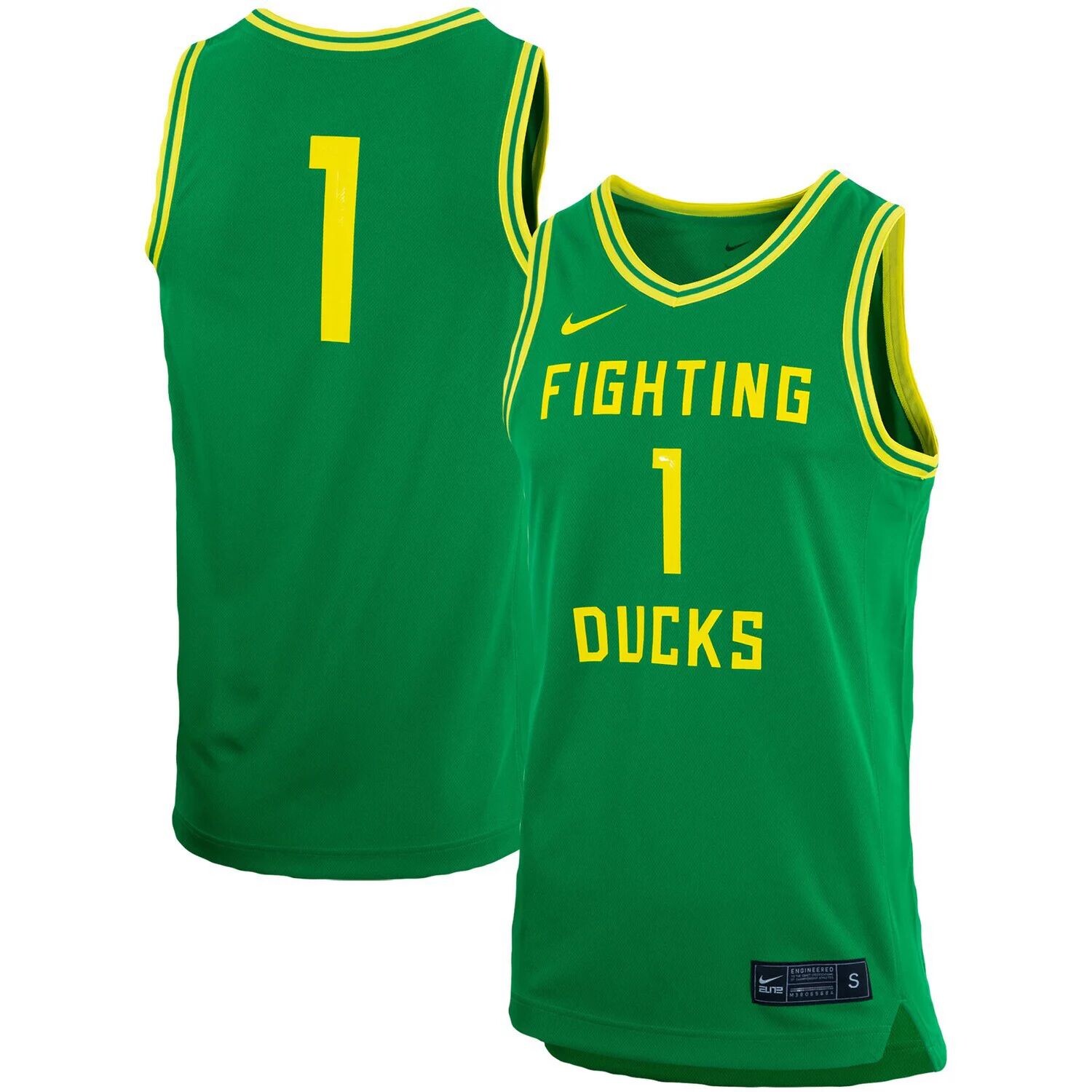 # 1 Реплика баскетбольной команды Green Oregon Ducks Nike
# 1 Реплика баскетбольной команды Green Oregon Ducks Nike