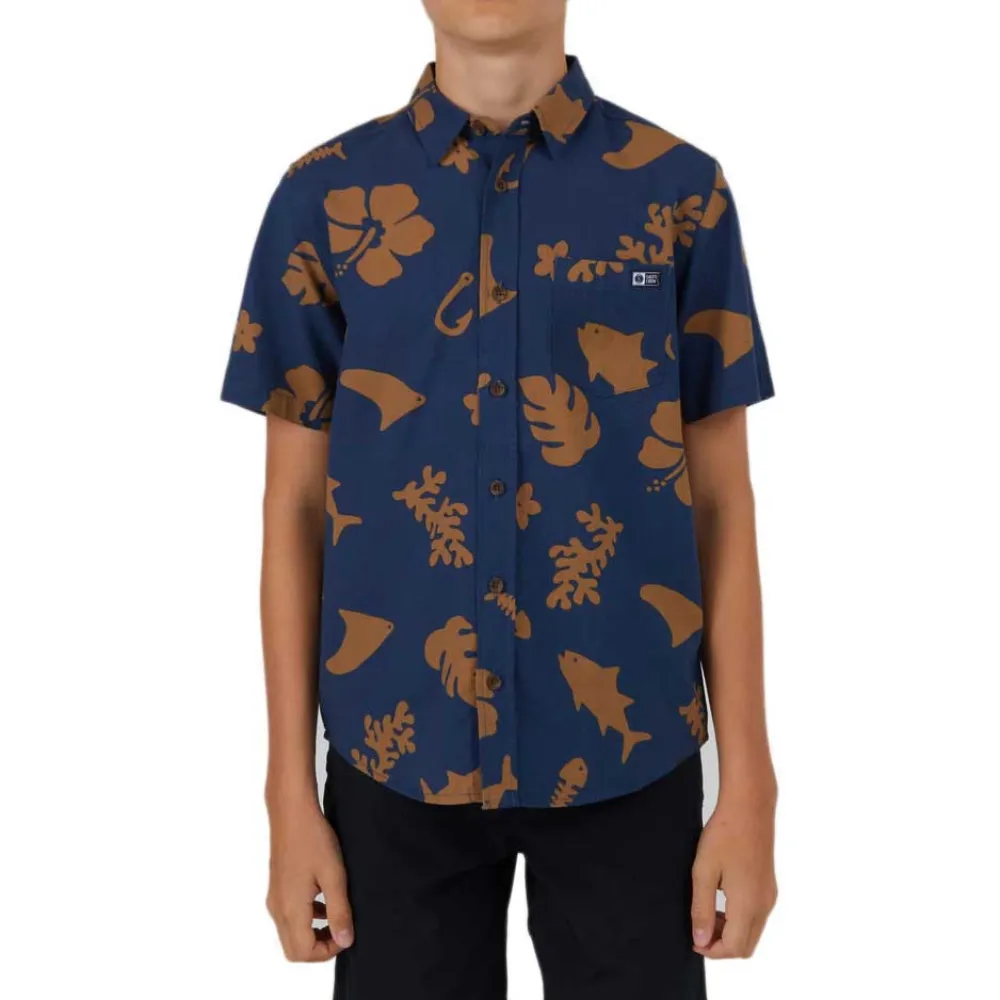 Рубашка с коротким рукавом Salty Crew Seaside Woven, синий
Рубашка с коротким рукавом Salty Crew Seaside Woven, синий