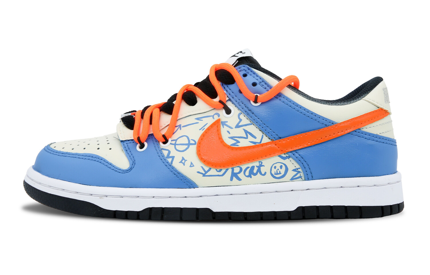 Кроссовки Nike Dunk Skateboarding Shoes Women's Low-top Black/blue/orange, синий
Кроссовки Nike Dunk Skateboarding Shoes Women's Low-top Black/blue/orange, синий