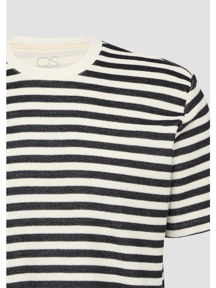 Футболка QS, цвет creme-schwarz
Футболка QS, цвет creme-schwarz