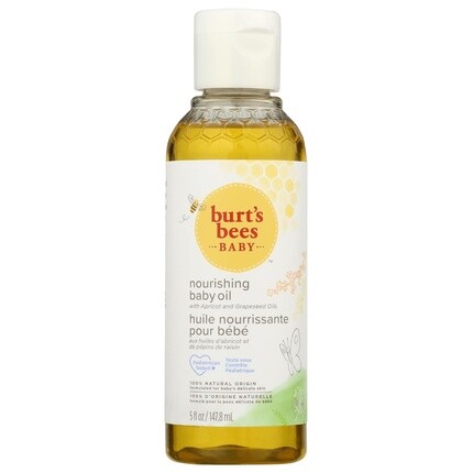 Питательное детское масло Burt's Bees Baby, 5 жидких унций
Питательное детское масло Burt's Bees Baby, 5 жидких унций