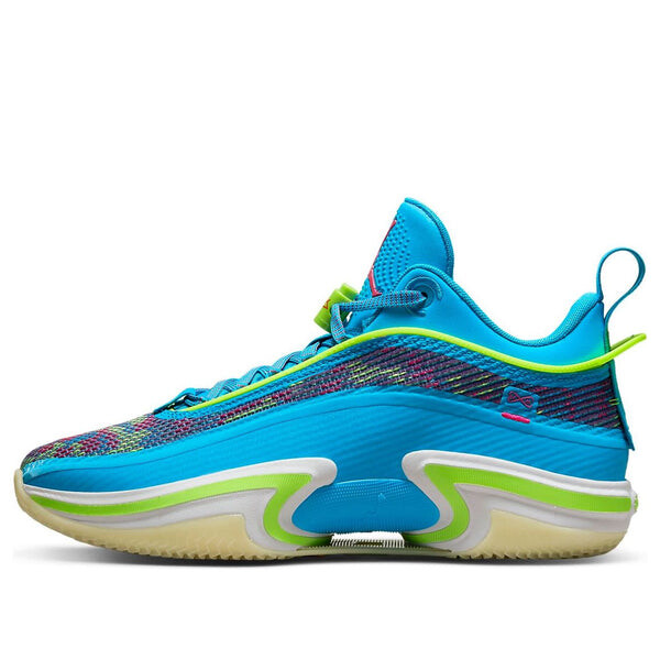 Кроссовки luka doncic x 36 низкие Air Jordan, синий 
Кроссовки luka doncic x 36 низкие Air Jordan, синий