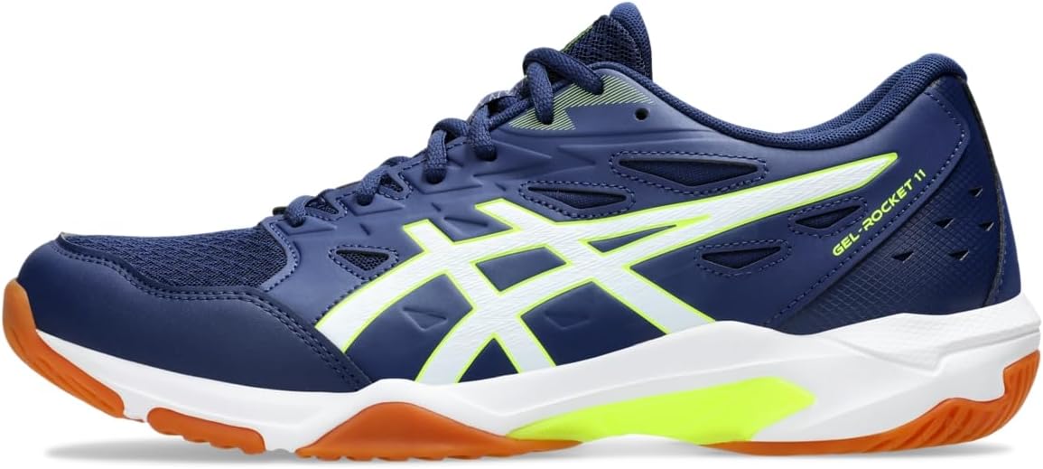 Мужские волейбольные кроссовки Asics Gel-Rocket 11, желтый/голубой
Мужские волейбольные кроссовки Asics Gel-Rocket 11, желтый/голубой