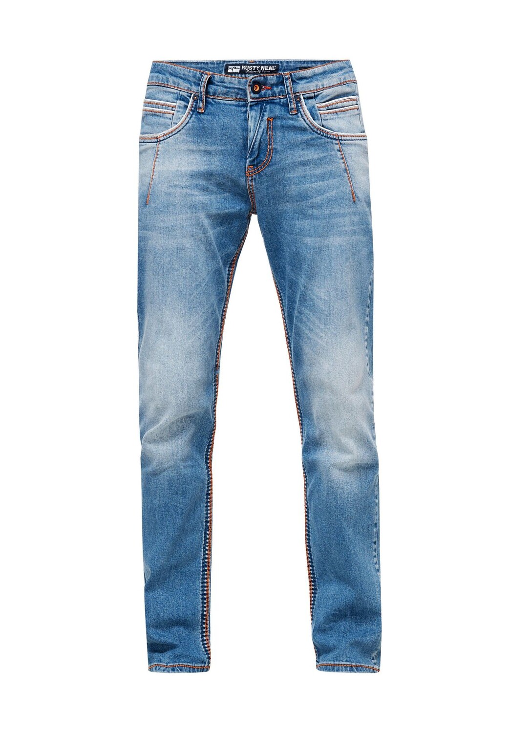Джинсы в модном подержанном виде RUSTY NEAL, синий
Джинсы в модном подержанном виде RUSTY NEAL, синий