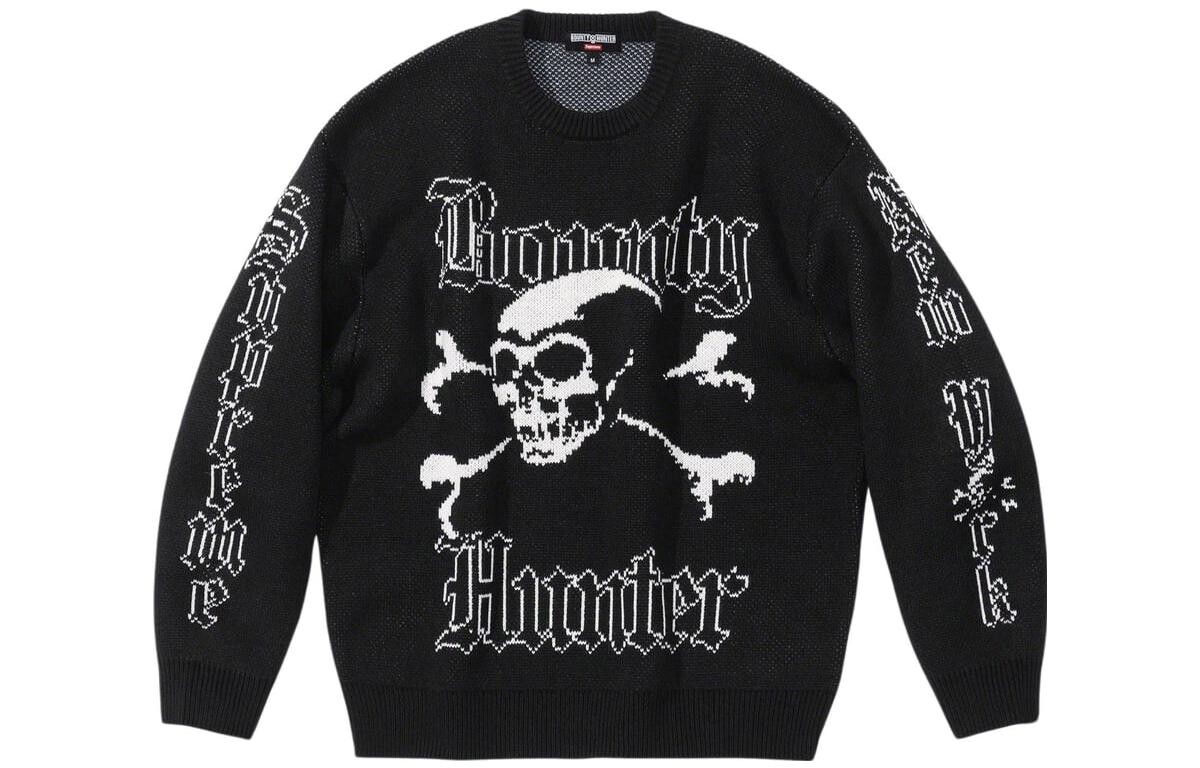 Свитер Supreme Bounty Hunter, черный / белый
Свитер Supreme Bounty Hunter, черный / белый