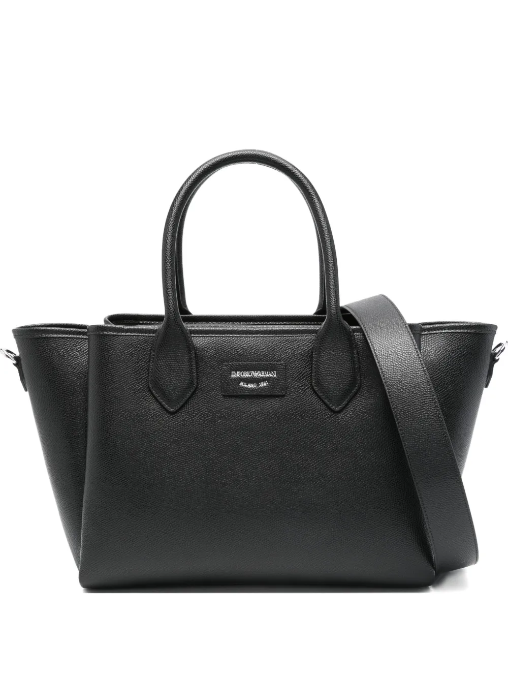 Кожаная сумка-тоут EMPORIO ARMANI, черный
Кожаная сумка-тоут EMPORIO ARMANI, черный
