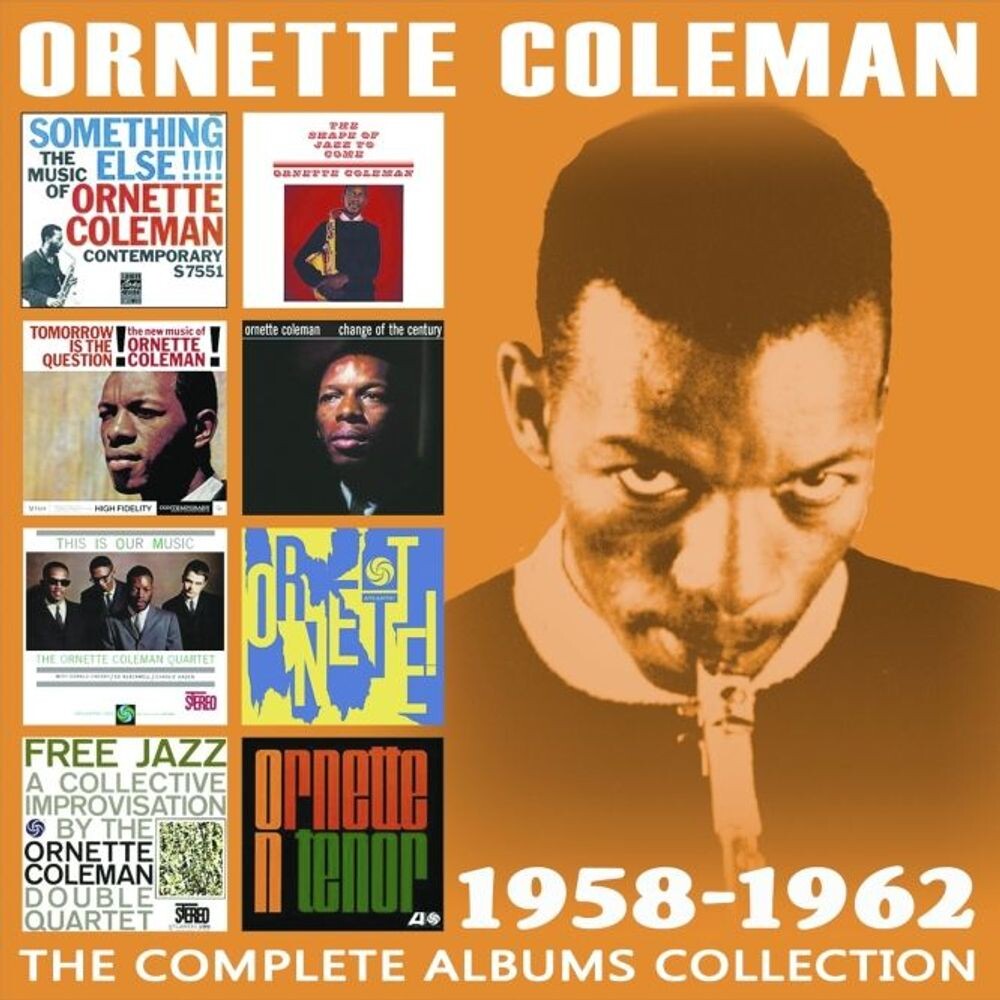 Диск CD The Complete Albums Collection 1958-1962 - Ornette Coleman
Диск CD The Complete Albums Collection 1958-1962 - Ornette Coleman