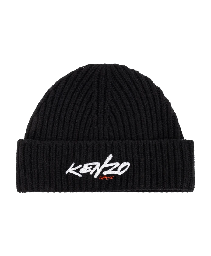 Шерстяная шапка Kenzo, черный
Шерстяная шапка Kenzo, черный