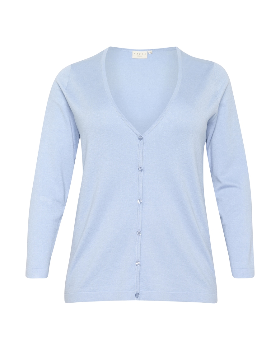 Вязаный кардиган KAFFE CURVE Farsia, светло-голубой
Вязаный кардиган KAFFE CURVE Farsia, светло-голубой