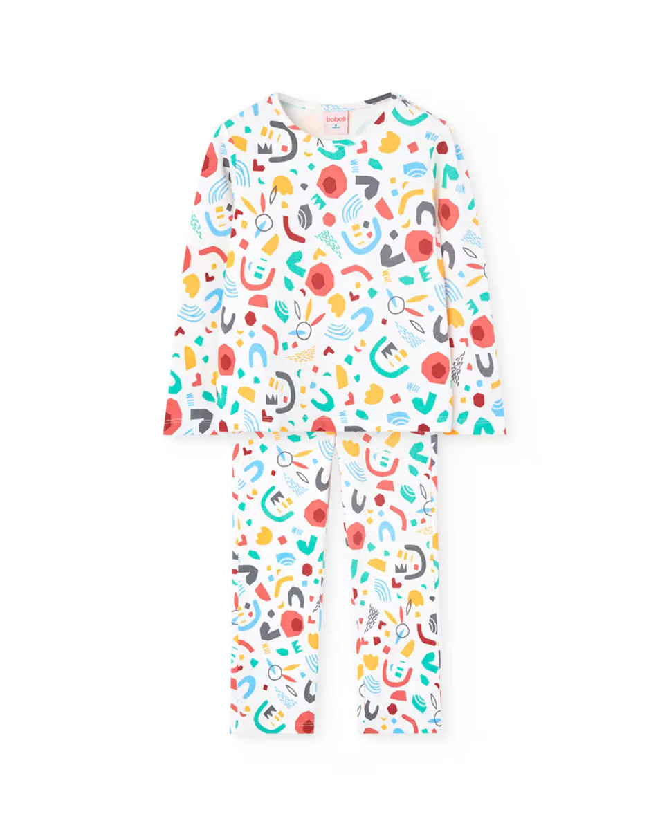 Длинная пижама для девочки с фантазийным принтом Boboli, многоцветный
Длинная пижама для девочки с фантазийным принтом Boboli, многоцветный