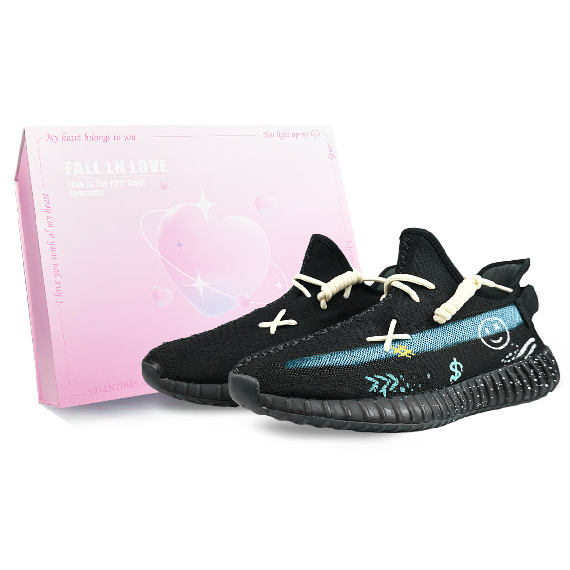 Adidas Originals Yeezy Boost 350 V2 противоскользящие низкие кеды унисекс черно-синие, цвет Black Blue
Adidas Originals Yeezy Boost 350 V2 противоскользящие низкие кеды унисекс черно-синие, цвет Black Blue