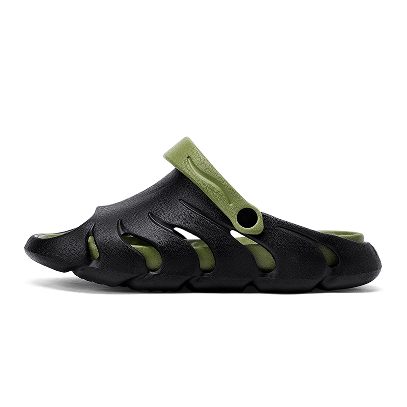 CAMOSI Скользоустойчивые износостойкие шлепанцы EVA для мужчин - черно-зеленые, цвет Black Green
CAMOSI Скользоустойчивые износостойкие шлепанцы EVA для мужчин - черно-зеленые, цвет Black Green