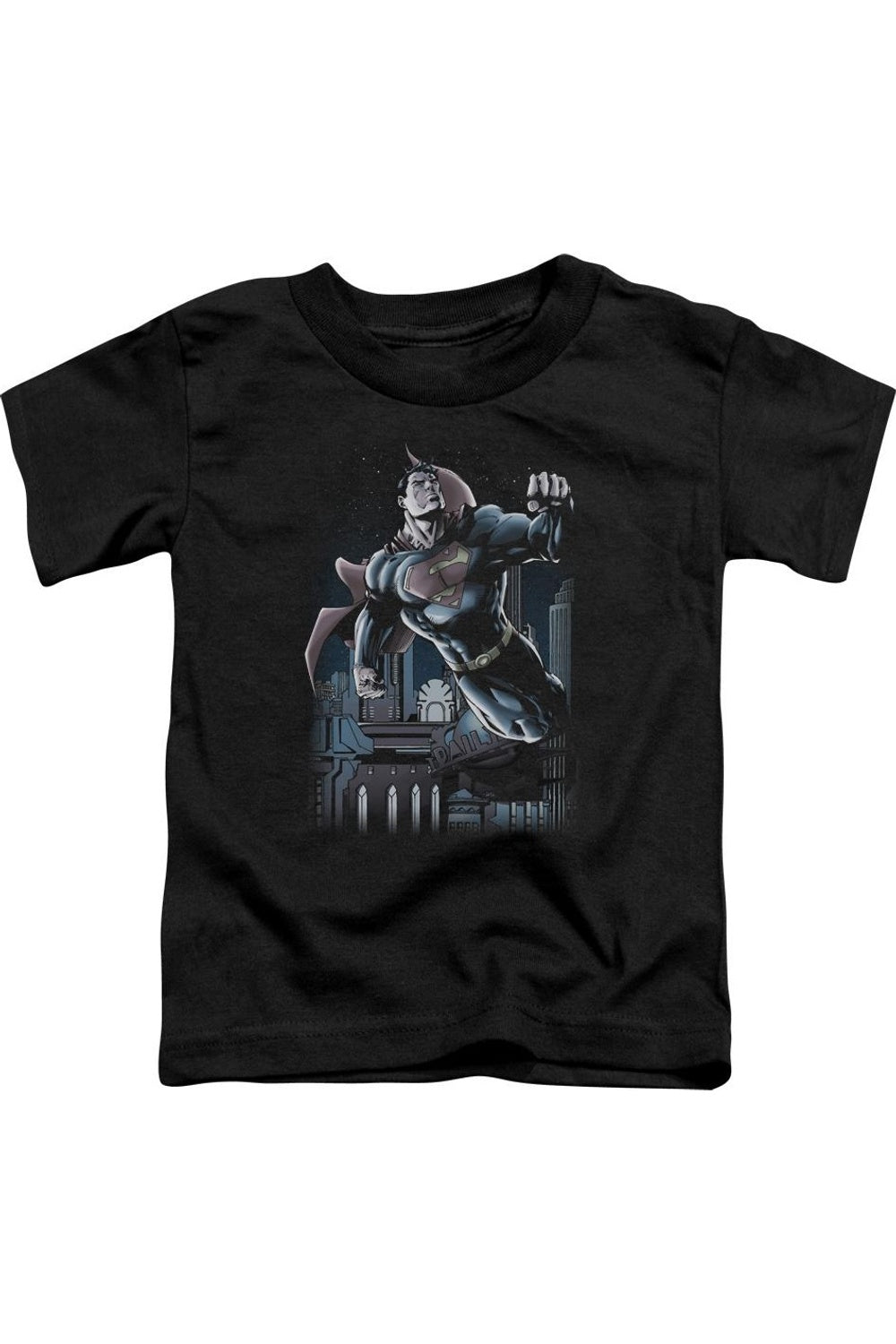 Футболка с коротким рукавом для малышей "Супермен: Ночной бой" Gildan, черный
Футболка с коротким рукавом для малышей "Супермен: Ночной бой" Gildan, черный