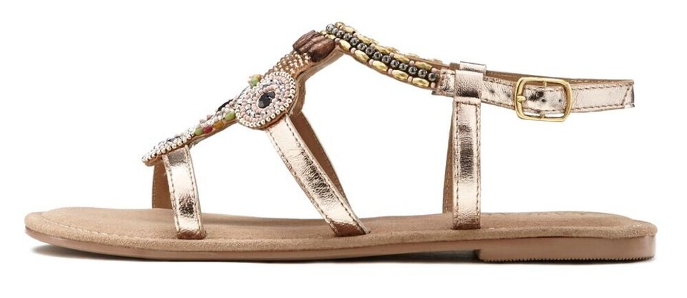 Сандалии с ремешками Lascana, золото 
Сандалии с ремешками Lascana, золото