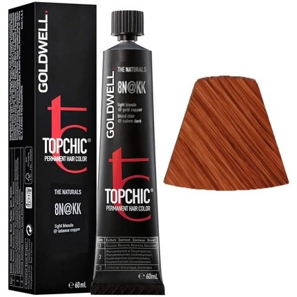 GOLDWELL Topchic Светлый блондин Интенсивный медный 60мл
GOLDWELL Topchic Светлый блондин Интенсивный медный 60мл