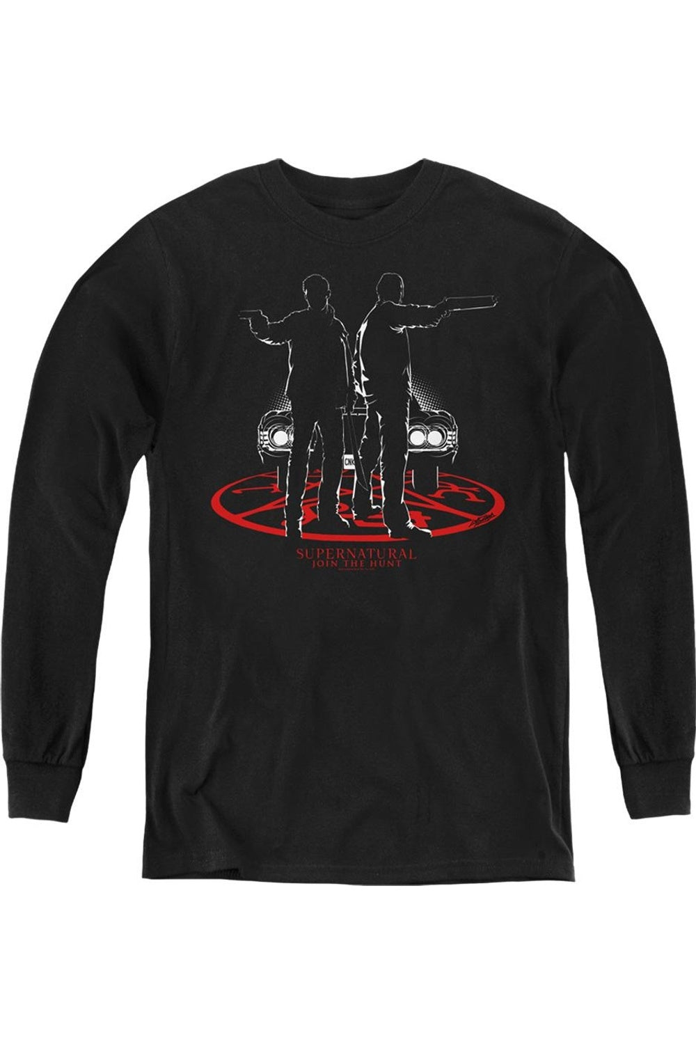 Суперъестественные силуэты молодежный худи с длинным рукавом Gildan, черный
Суперъестественные силуэты молодежный худи с длинным рукавом Gildan, черный