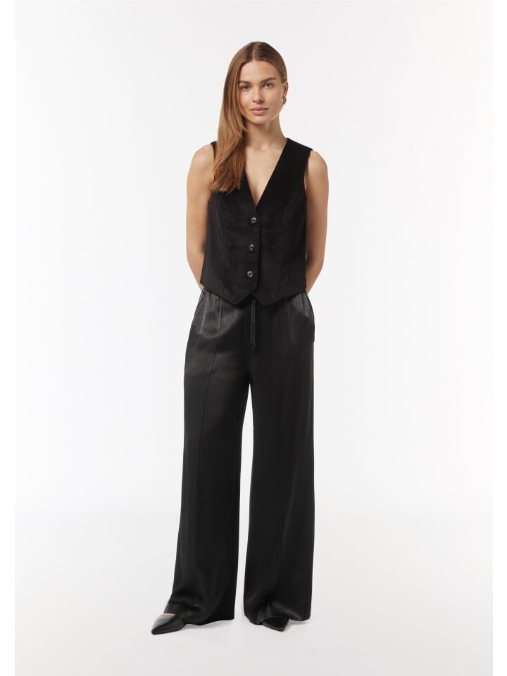 Тканевые брюки comma Hose lang, черный
Тканевые брюки comma Hose lang, черный