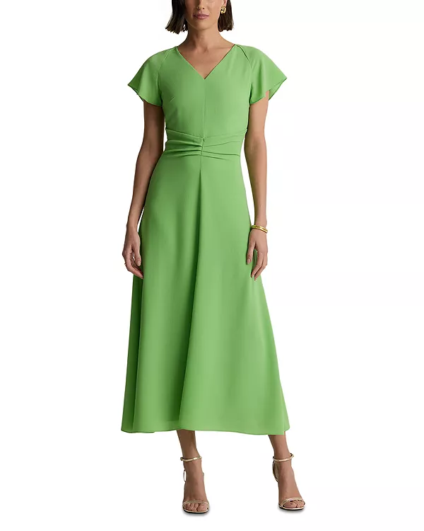 Итальянское легкое платье из крепа St. John, зеленый
Итальянское легкое платье из крепа St. John, зеленый