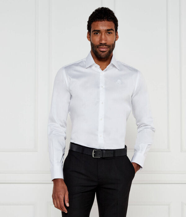 Рубашка мужская Karl Lagerfeld облегающего кроя, белый
Рубашка мужская Karl Lagerfeld облегающего кроя, белый