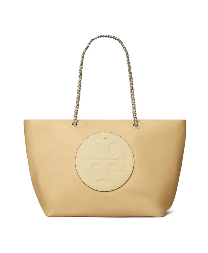 Сумка-Тоут Ella с цепочкой и застежкой-молнией Tory Burch, бежевый
Сумка-Тоут Ella с цепочкой и застежкой-молнией Tory Burch, бежевый