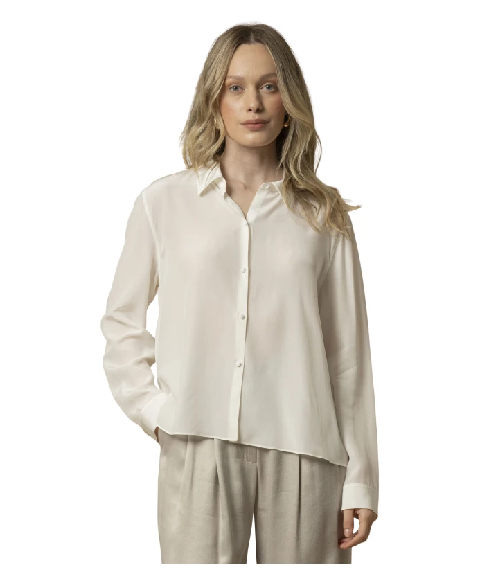 Стильная рубашка на пуговицах Kocca, белый
Стильная рубашка на пуговицах Kocca, белый