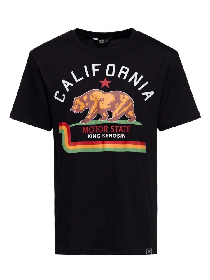 Футболка King Kerosin California Motor State черного цвета King Kerosin, Черный, Футболка King Kerosin California Motor State черного цвета King Kerosin
Футболка King Kerosin California Motor State черного цвета King Kerosin, Черный, Футболка King Kerosin California Motor State черного цвета King Kerosin