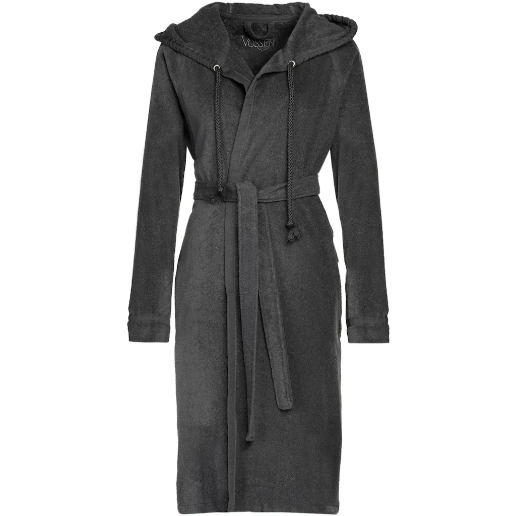 Халат Jive, идеально подходит для сауны и SPA, гостиничный халат, утренний халат 1 шт., с поясом и окантовкой для чемодана Vossen, графит
Халат Jive, идеально подходит для сауны и SPA, гостиничный халат, утренний халат 1 шт., с поясом и окантовкой для чемодана Vossen, графит