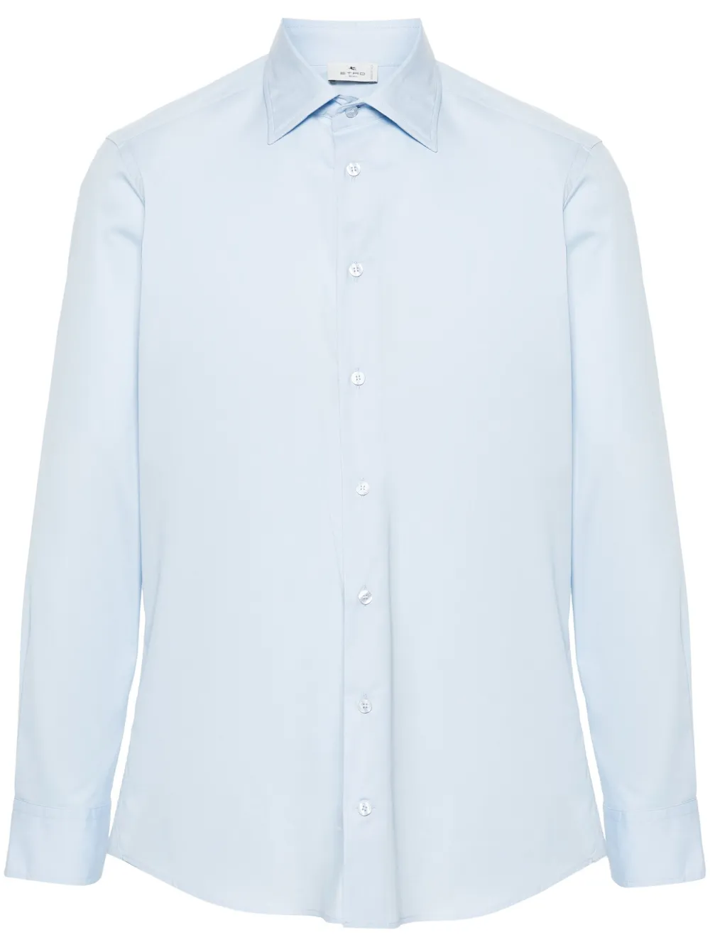 Поплиновая рубашка с отложным воротником ETRO, синий
Поплиновая рубашка с отложным воротником ETRO, синий