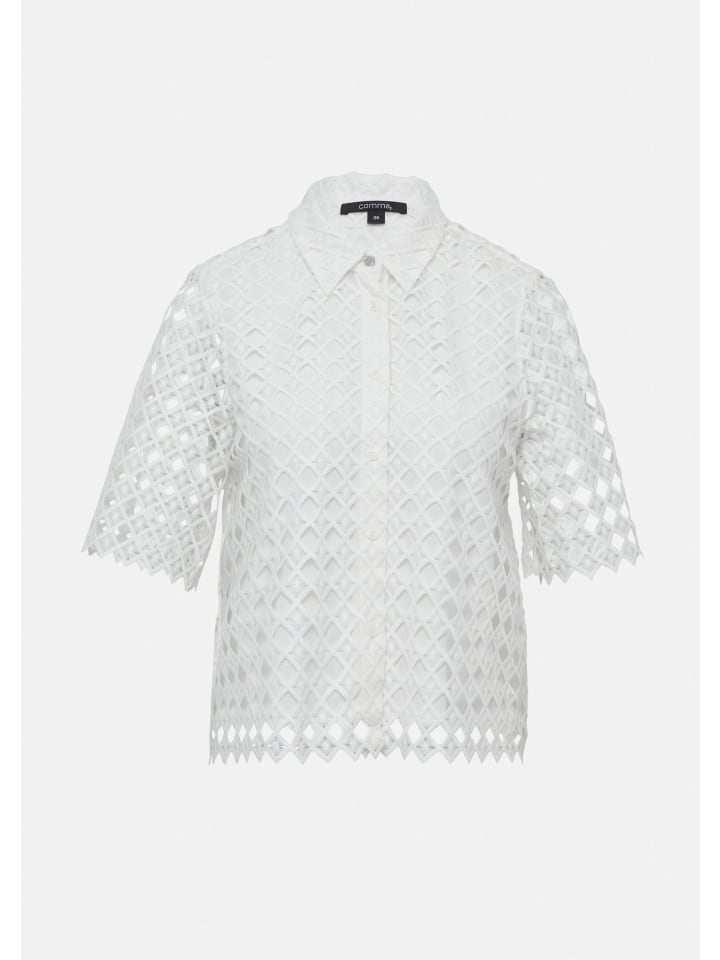 Блузка в цвете 0120_белый comma
Блузка в цвете 0120_белый comma