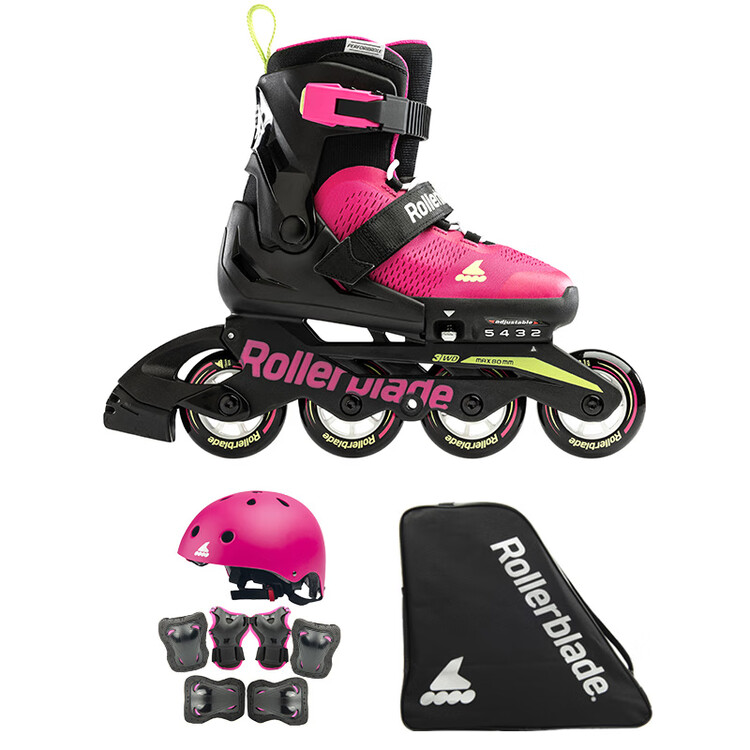 RollerBlade Детские роликовые коньки с регулируемым размером, для мальчиков и девочек, розовый/белый (Premium Set B), размер M (33-36.5 см)/(21-23 см)
RollerBlade Детские роликовые коньки с регулируемым размером, для мальчиков и девочек, розовый/белый (Premium Set B), размер M (33-36.5 см)/(21-23 см)