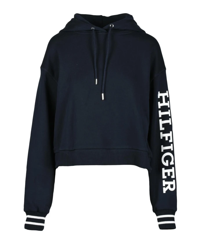 Хлопковая толстовка - модель: felpa Tommy Hilfiger, синий
Хлопковая толстовка - модель: felpa Tommy Hilfiger, синий