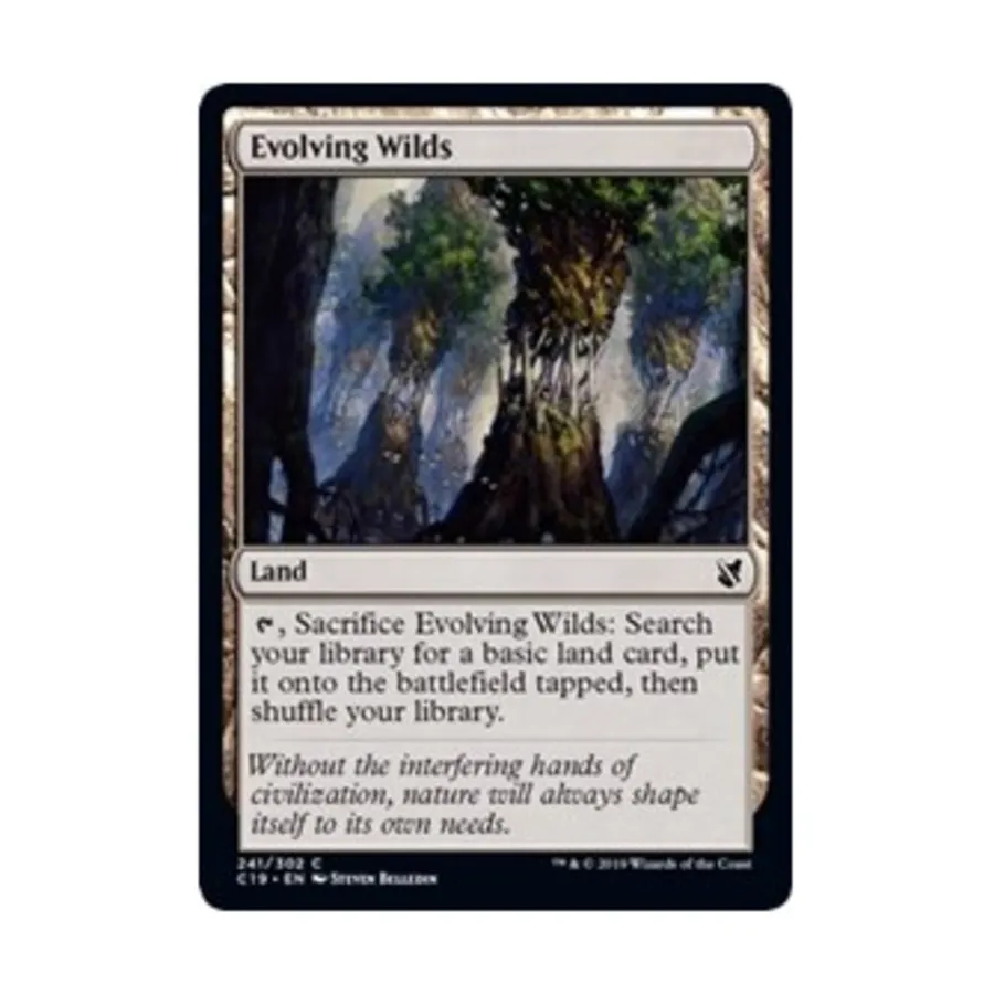 CCG Развивающиеся дикие животные (клавиша C), MTG - Commander 2019 
CCG Развивающиеся дикие животные (клавиша C), MTG - Commander 2019