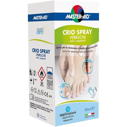 Спрей Криолин Веррюш 50мл Master-Aid
Спрей Криолин Веррюш 50мл Master-Aid