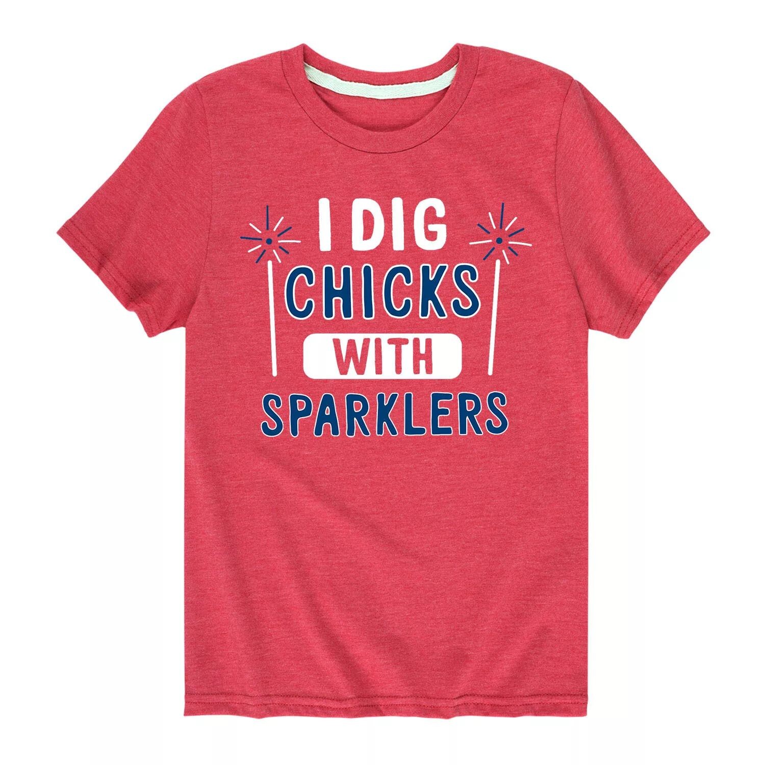 Футболка для мальчиков 8–20 лет Dig Chicks с бенгальскими огнями Licensed Character, красный
Футболка для мальчиков 8–20 лет Dig Chicks с бенгальскими огнями Licensed Character, красный