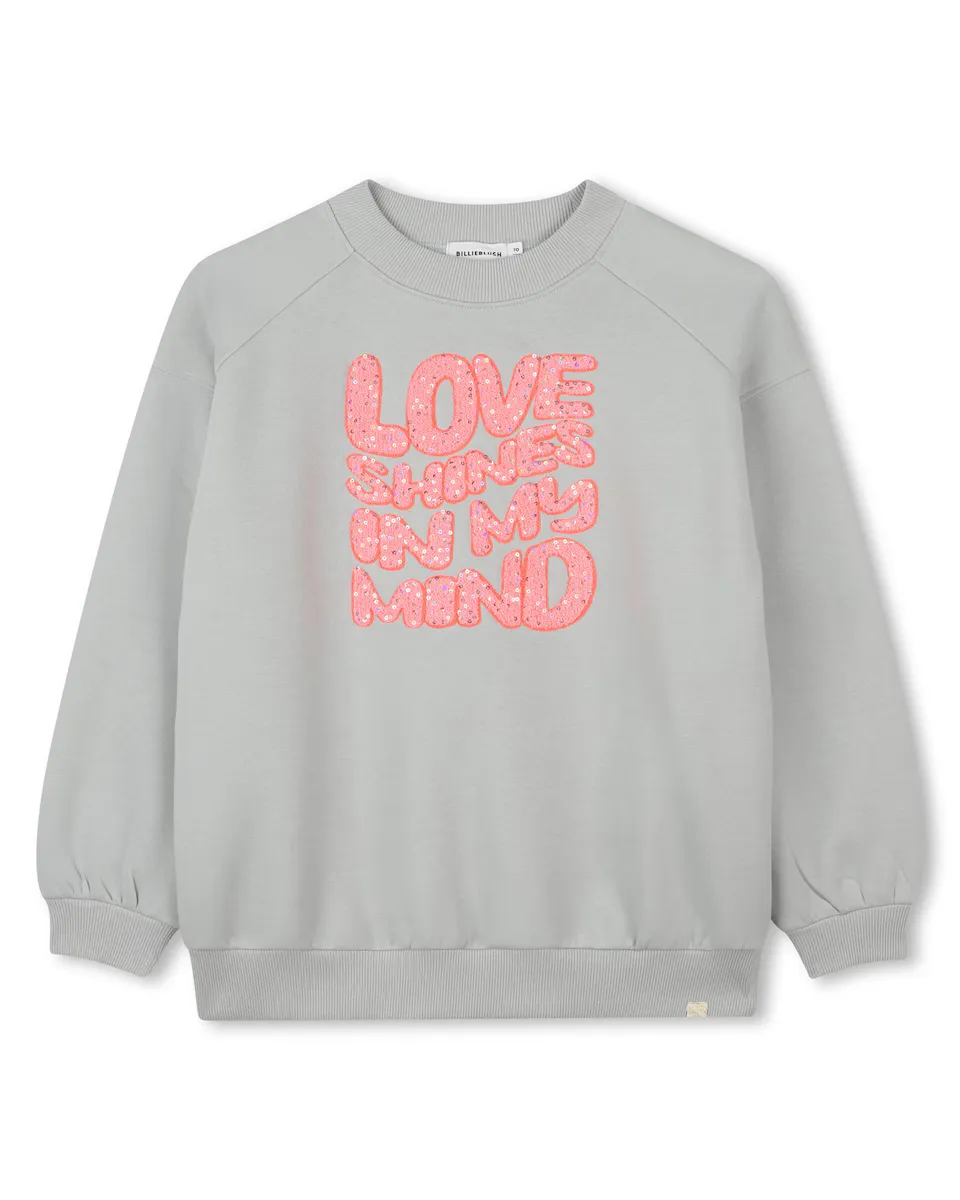 Детская зеленая толстовка с круглым вырезом Billieblush, светло-серый
Детская зеленая толстовка с круглым вырезом Billieblush, светло-серый