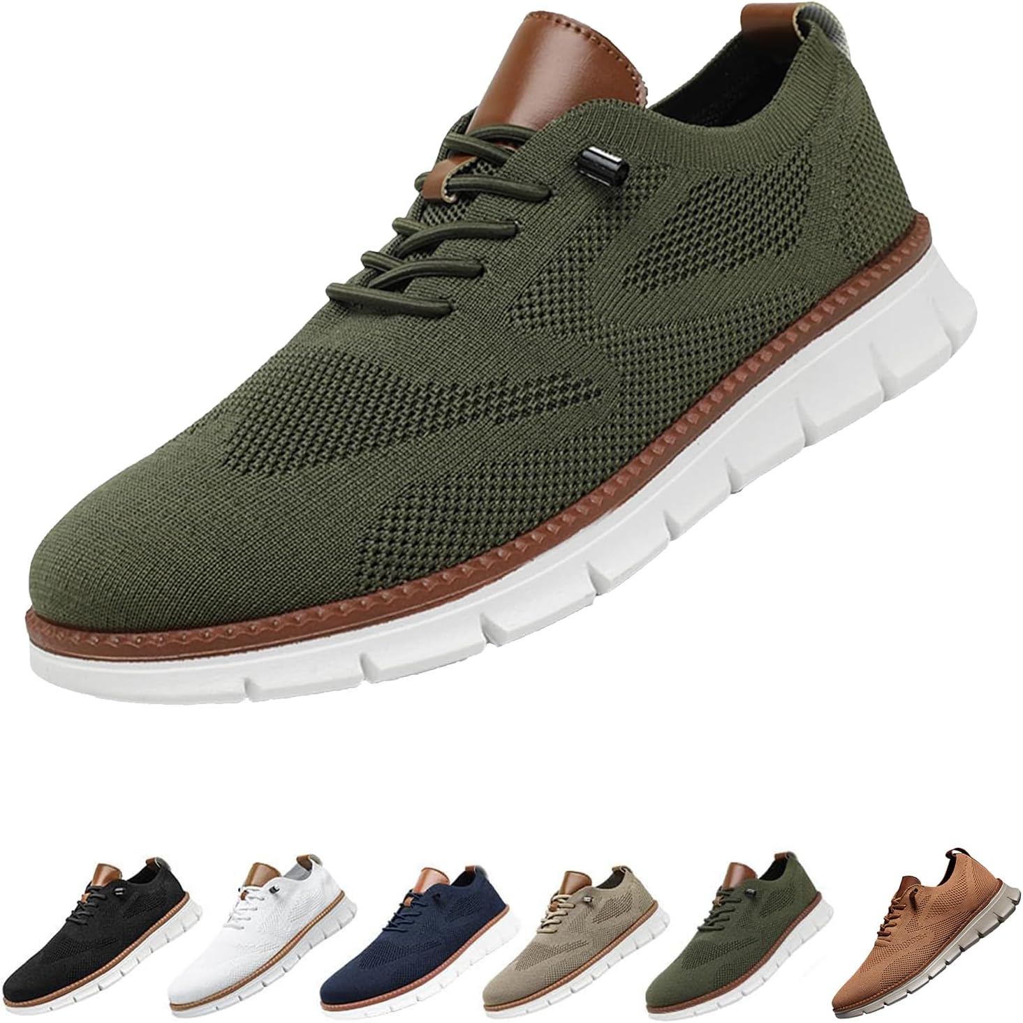 Ультракомфортные ортопедические туфли, мужские сетчатые повседневные прогулочные кроссовки Inefole, зеленый
Ультракомфортные ортопедические туфли, мужские сетчатые повседневные прогулочные кроссовки Inefole, зеленый