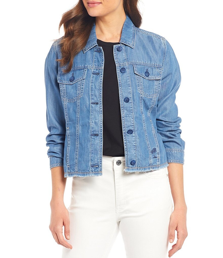 Укороченная джинсовая куртка с потертым краем Tommy Bahama Chambray O'lei, синий
Укороченная джинсовая куртка с потертым краем Tommy Bahama Chambray O'lei, синий