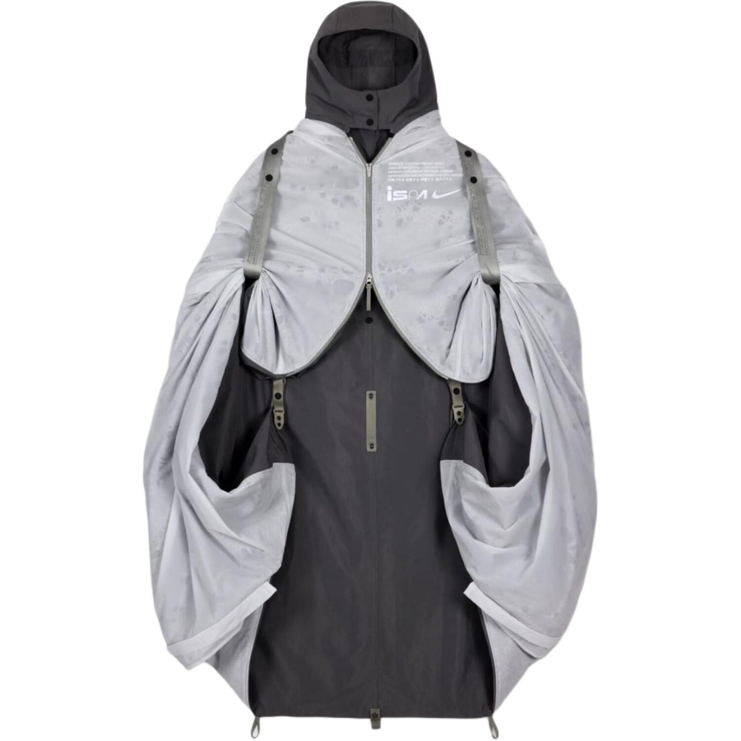 Плащ унисекс железно-серый Nike, серый
Плащ унисекс железно-серый Nike, серый
