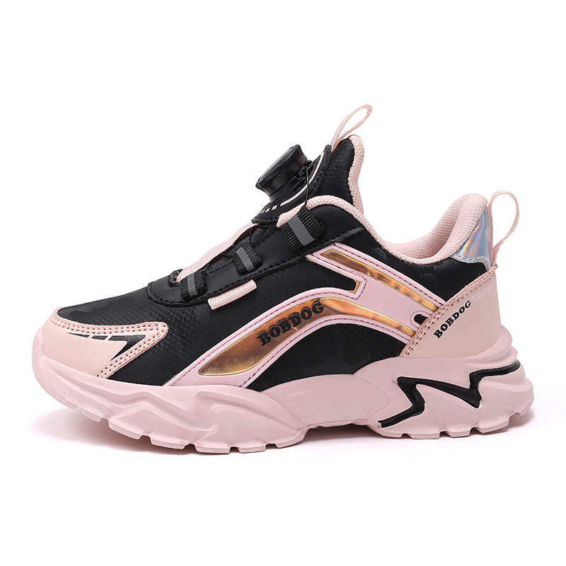 Кроссовки детские с низким верхом, устойчивые к скольжению и износу BOBDOG, черный/розовый
Кроссовки детские с низким верхом, устойчивые к скольжению и износу BOBDOG, черный/розовый