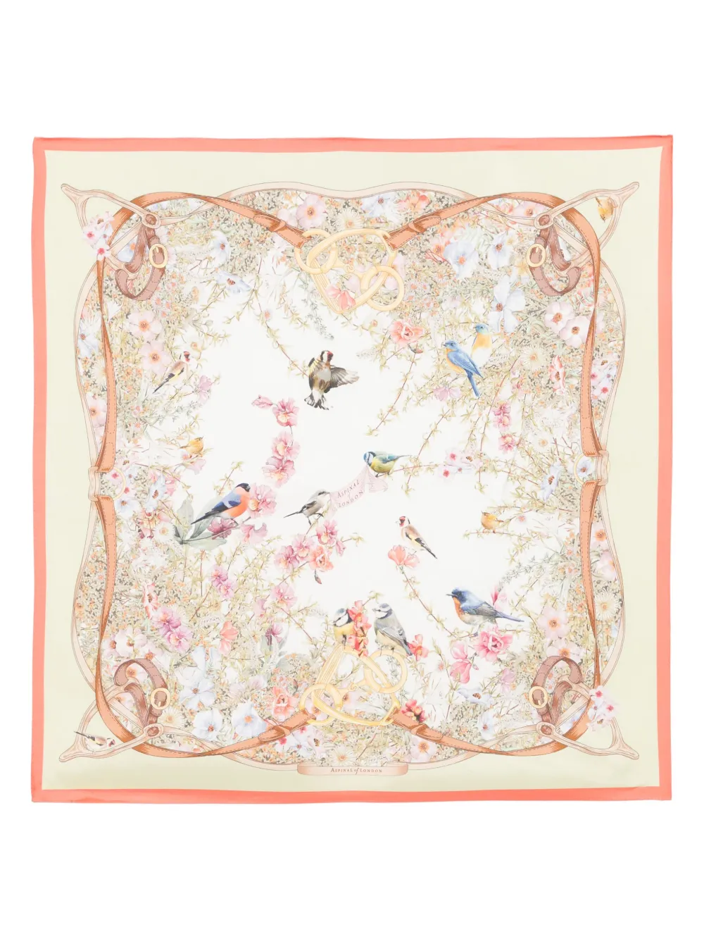 Шелковый платок Edwardian Garden Aspinal Of London, нейтральный
Шелковый платок Edwardian Garden Aspinal Of London, нейтральный