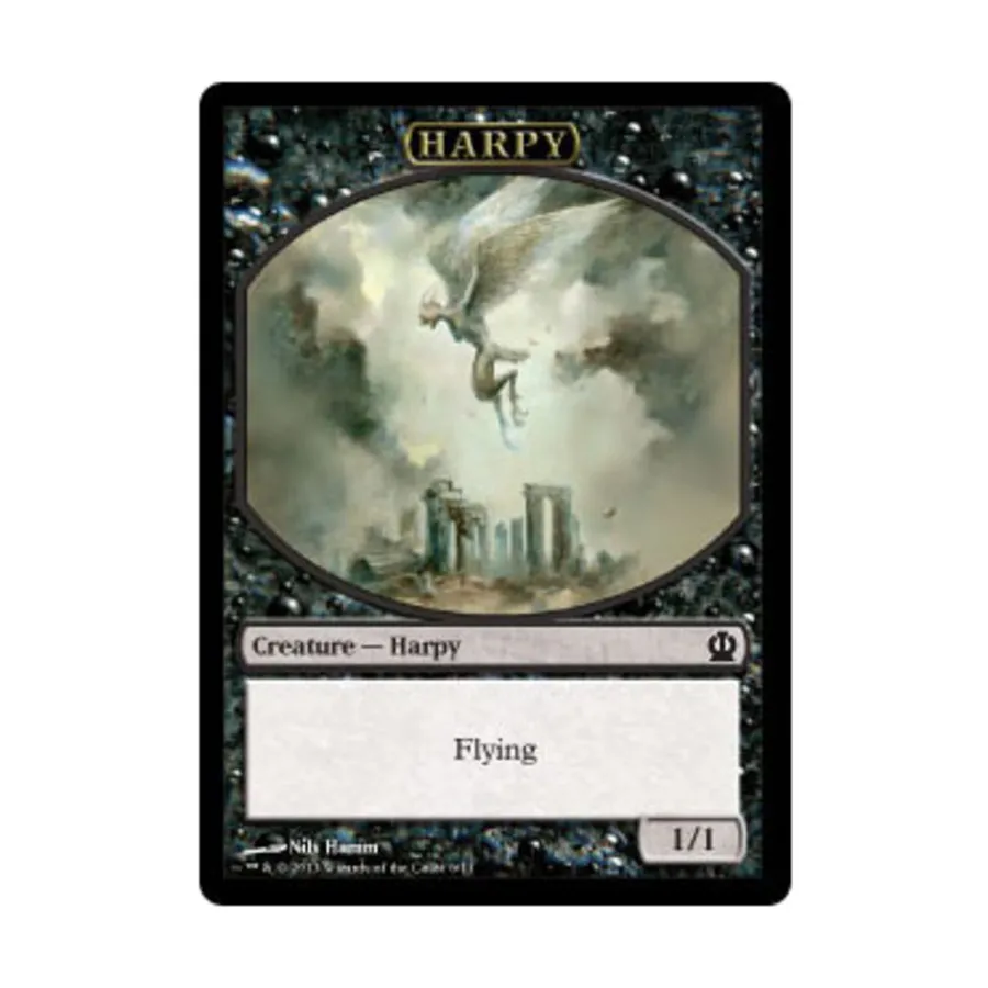 CCG Гарпия – жетон (T), MTG - Theros
CCG Гарпия – жетон (T), MTG - Theros