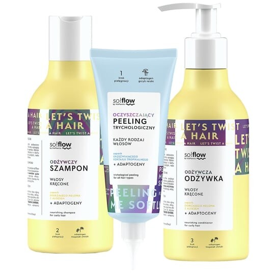 Эльфа Фарм, So!flow, Набор косметики для вьющихся волос, 3 шт., Elfa Pharm
Эльфа Фарм, So!flow, Набор косметики для вьющихся волос, 3 шт., Elfa Pharm