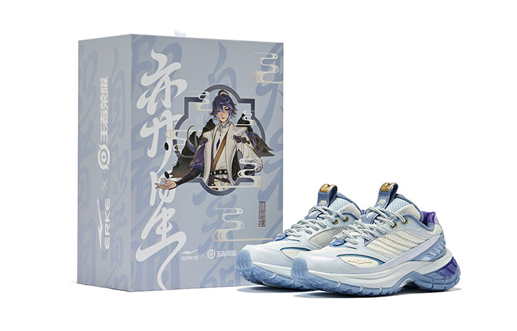 Кроссовки Honor Of Kings X для бега мужские с низким верхом Dusty Blue Erke
Кроссовки Honor Of Kings X для бега мужские с низким верхом Dusty Blue Erke